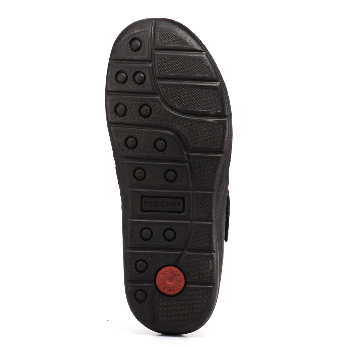 Red Chief Black Sandal for Men RC1086 001