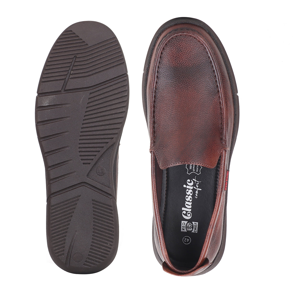 Red Chief Brown Casual Sneaker Shoes for Men RC4048 003