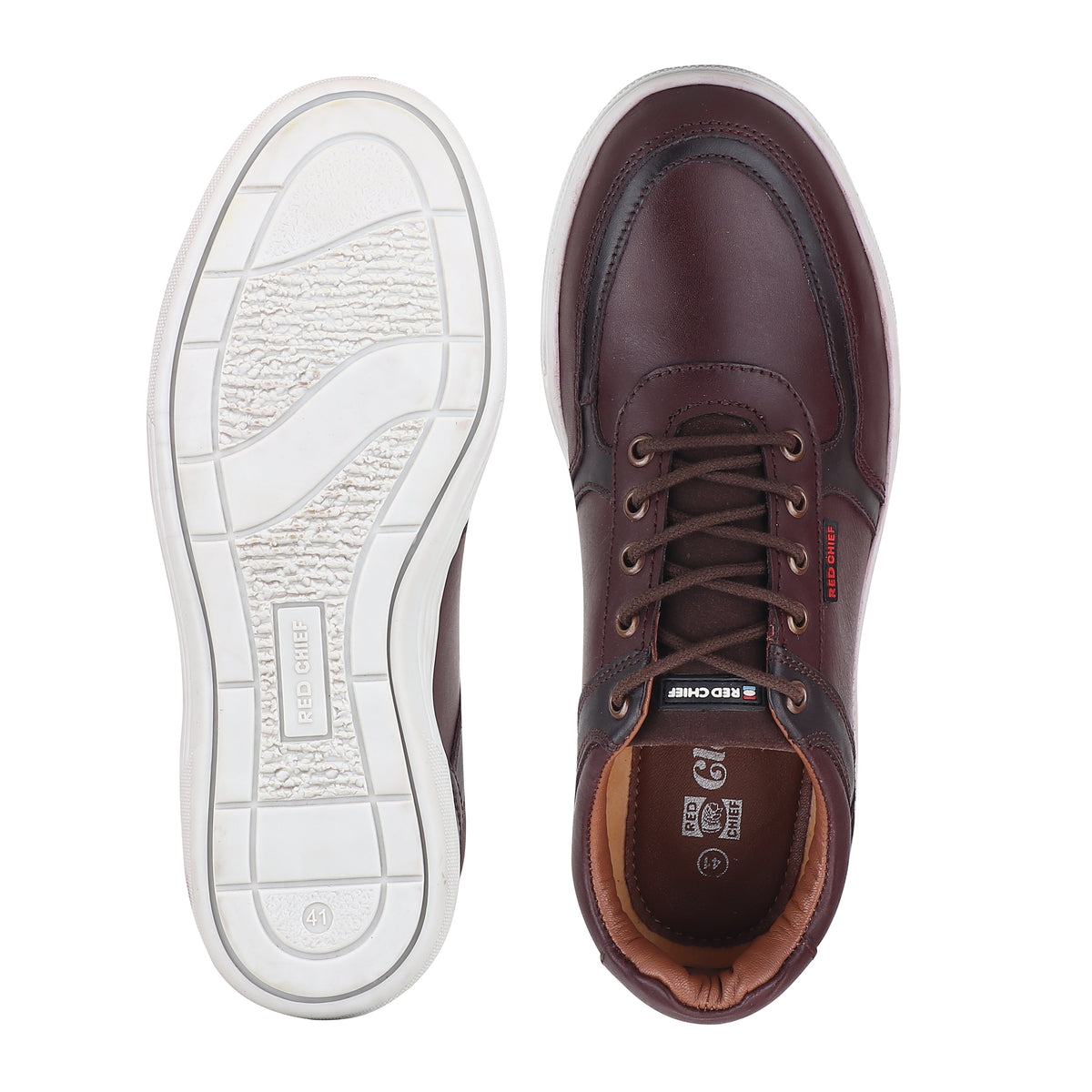 Red Chief Brown Casual Sneaker Shoes for Men RC3996 003
