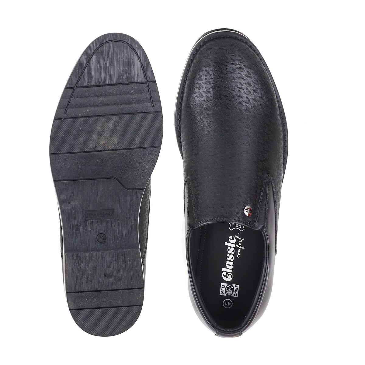 Red Chief Black Casual Sneaker Shoes for Men RC4015 001