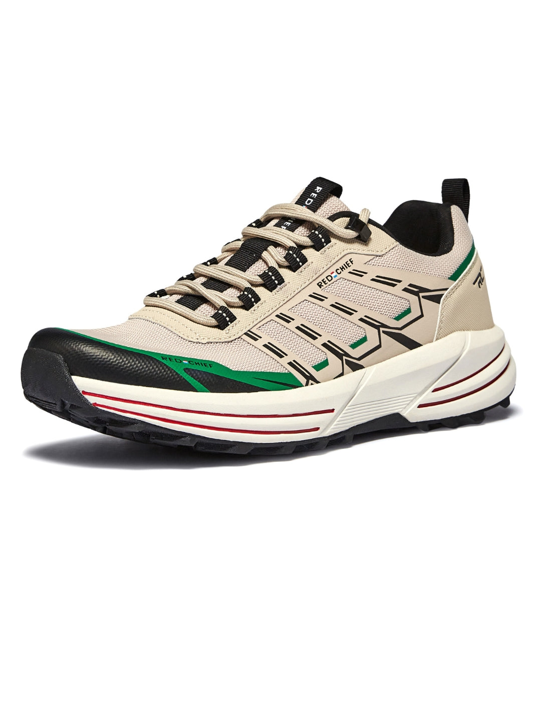 Red Chief Sports Travosole White-Green Hiker Shoes For Men H20040 F043