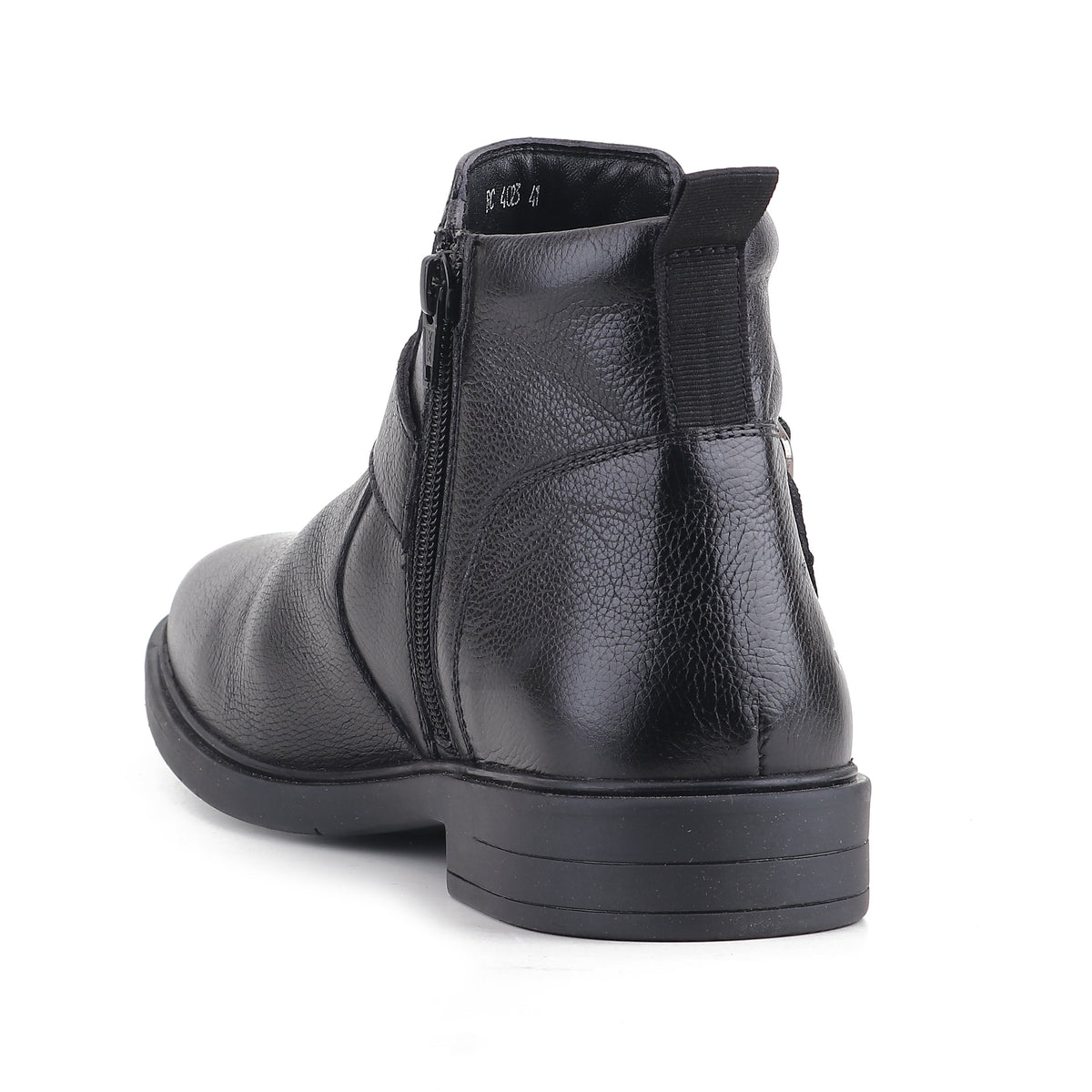 Red Chief Black Formal Chelsea Boot Shoes for Men RC4072 001