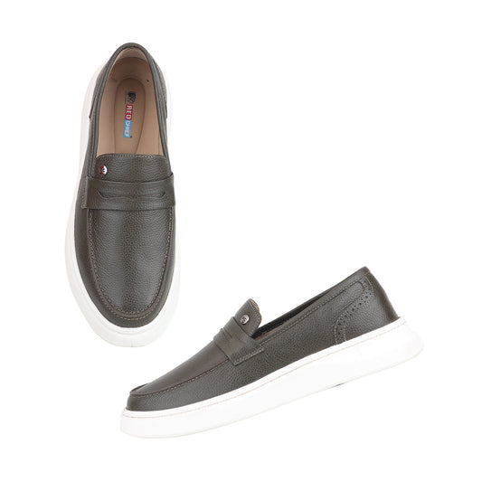 Red Chief Olive Casual Sneaker Shoes for Men RC4049 124