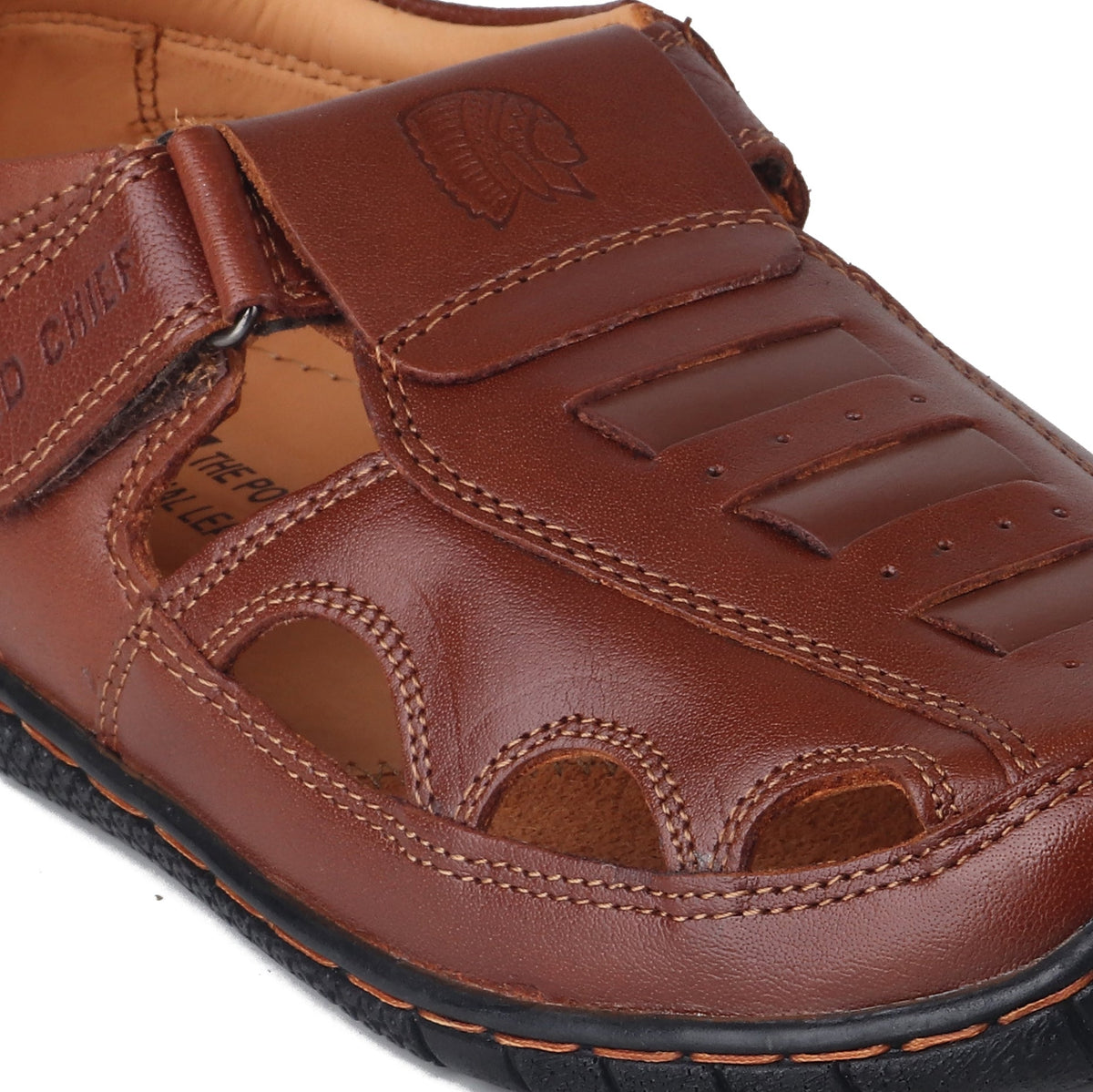Red Chief Tan Sandal for Men RC547 287