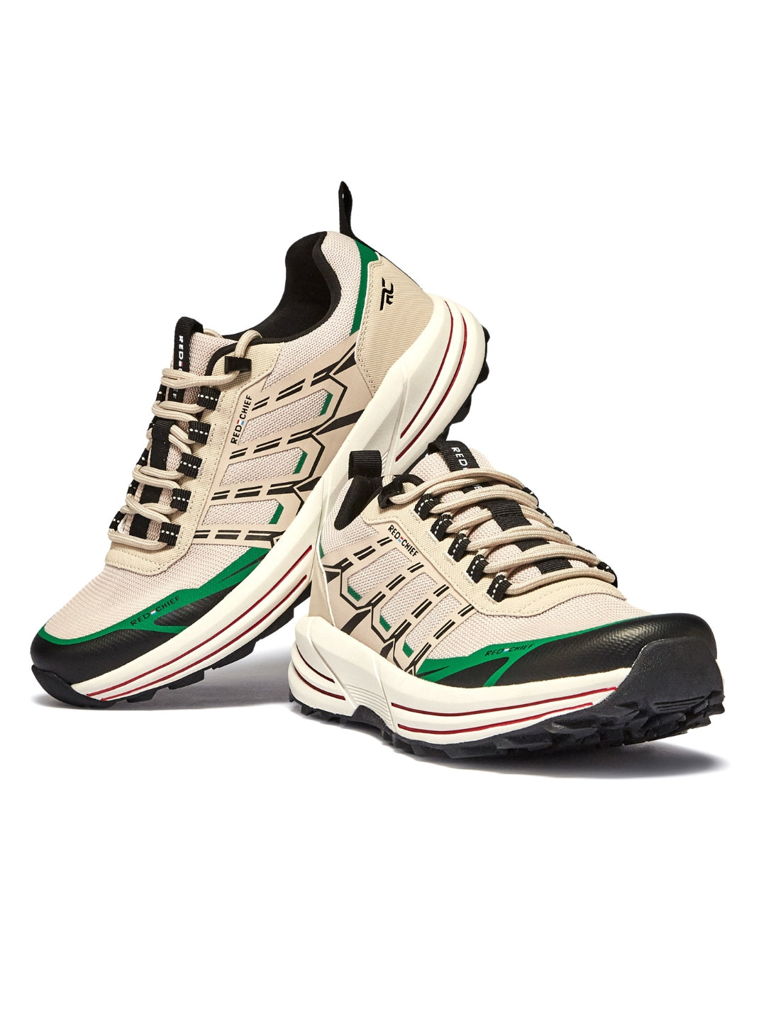 Red Chief Sports Travosole White-Green Hiker Shoes For Men H20040 F043