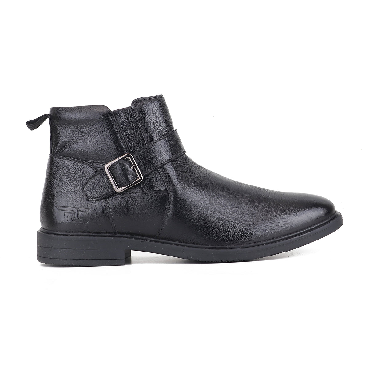 Red Chief Black Formal Chelsea Boot Shoes for Men RC4072 001