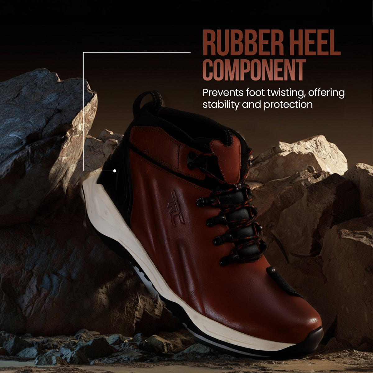 Red Chief Brown Casual Boot Shoes for Men RC1871 003