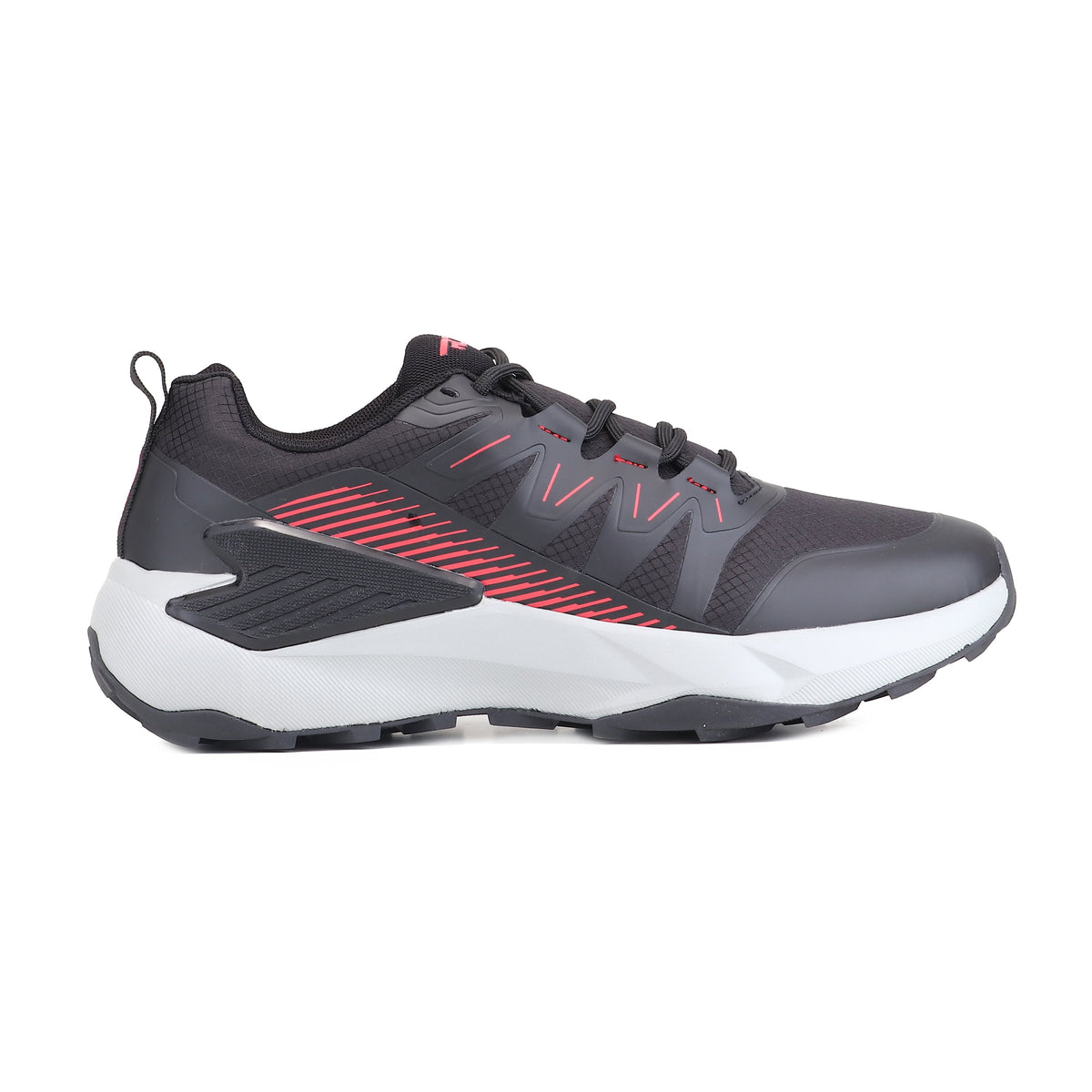 Red Chief Sports Black Color & Low Ankle Lace-Up Comfortable Hiker Shoes for Men |H20048 001