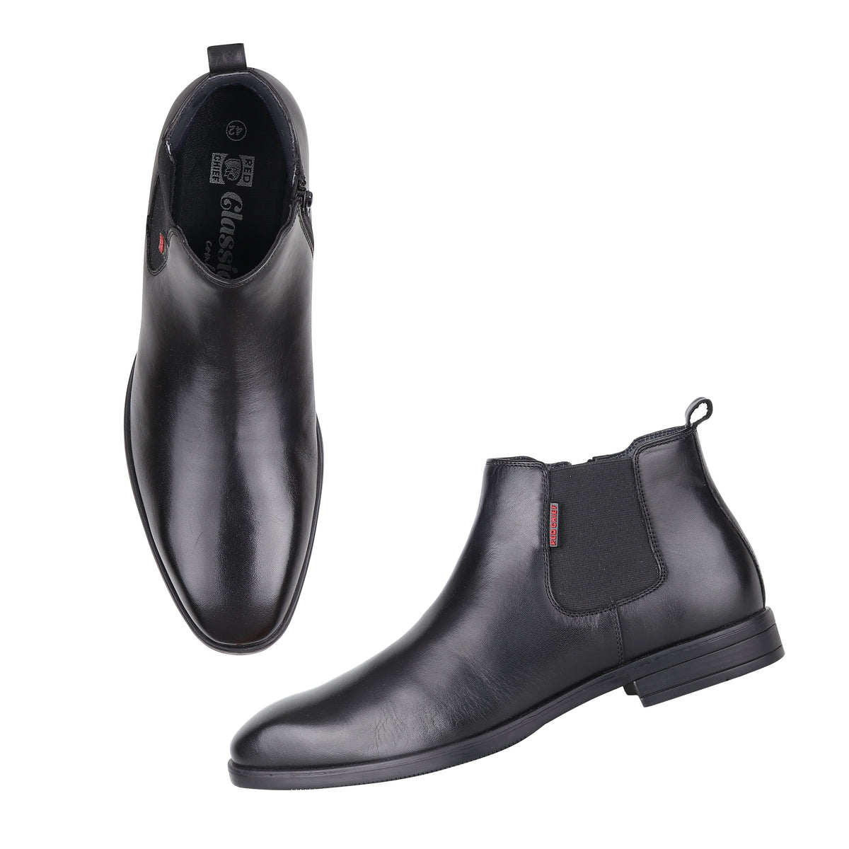 Red Chief Black Casual Boot Shoes for Men RC3967 001