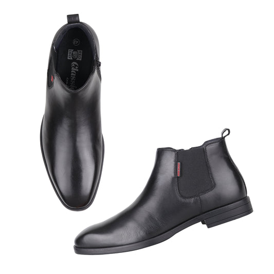 Red Chief Black Casual Boot Shoes for Men RC3967 001