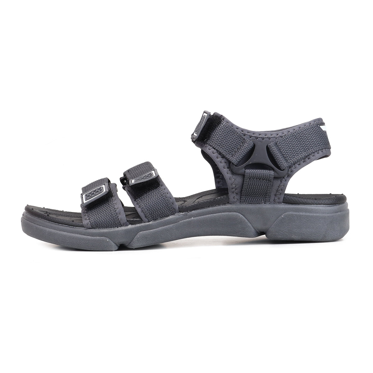 RC SPORTS Dark Grey Sandal for Men SM813 F031
