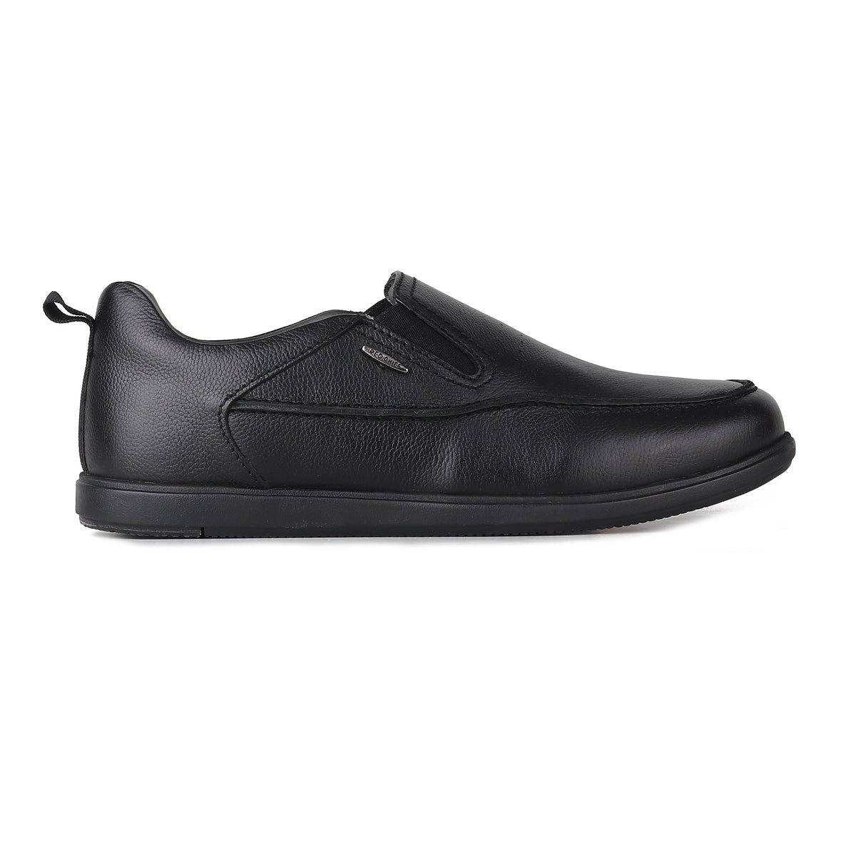 RED CHIEF Black Leather Casual Shoes for Men RC2216 001
