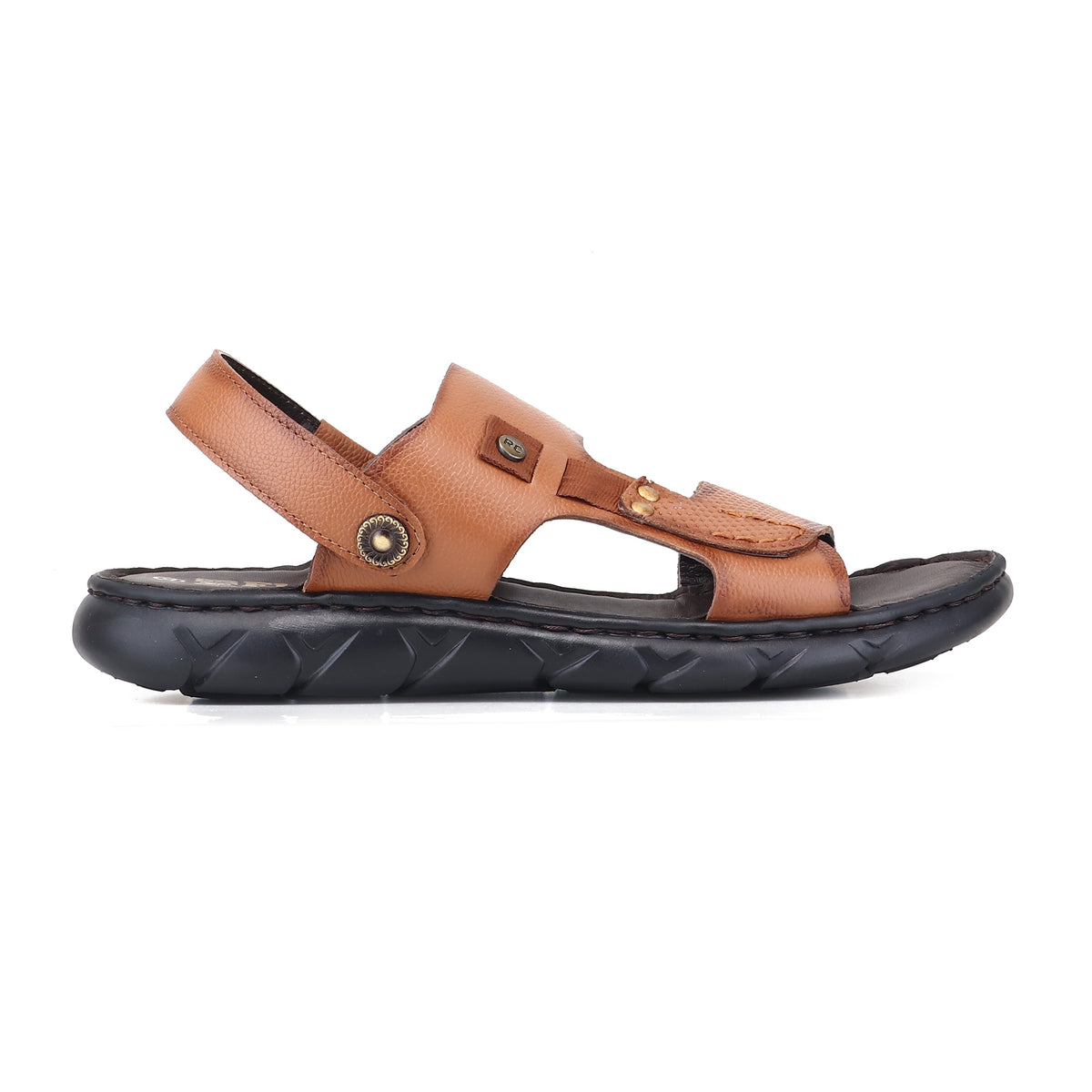 RED CHIEF Tan Leather Sandal for Men RC4087 006