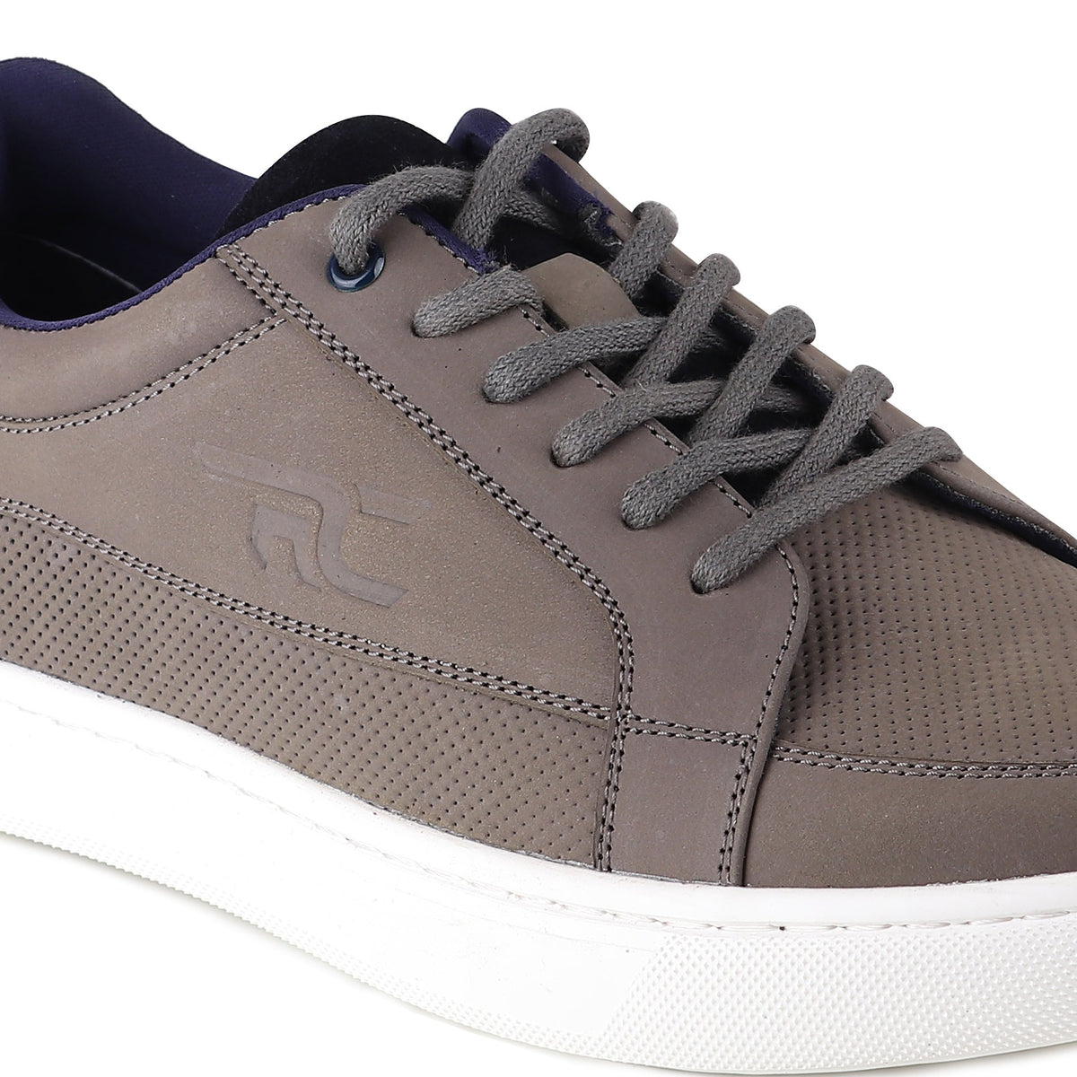 REDCHIEF Gray Leather Casual Sneaker for Men RC3966 005