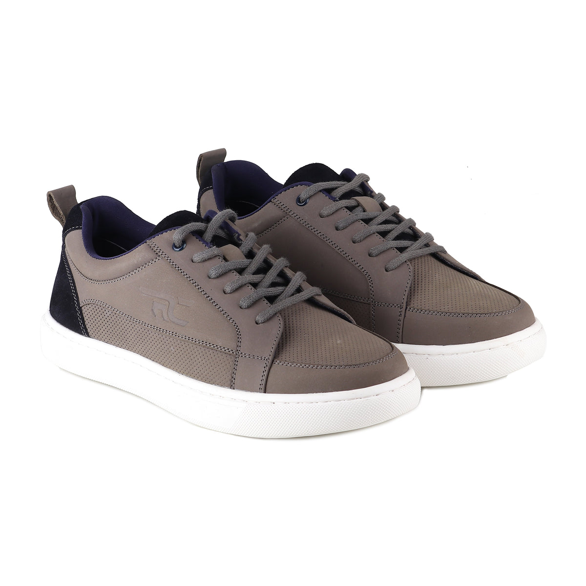 REDCHIEF Gray Leather Casual Sneaker for Men RC3966 005
