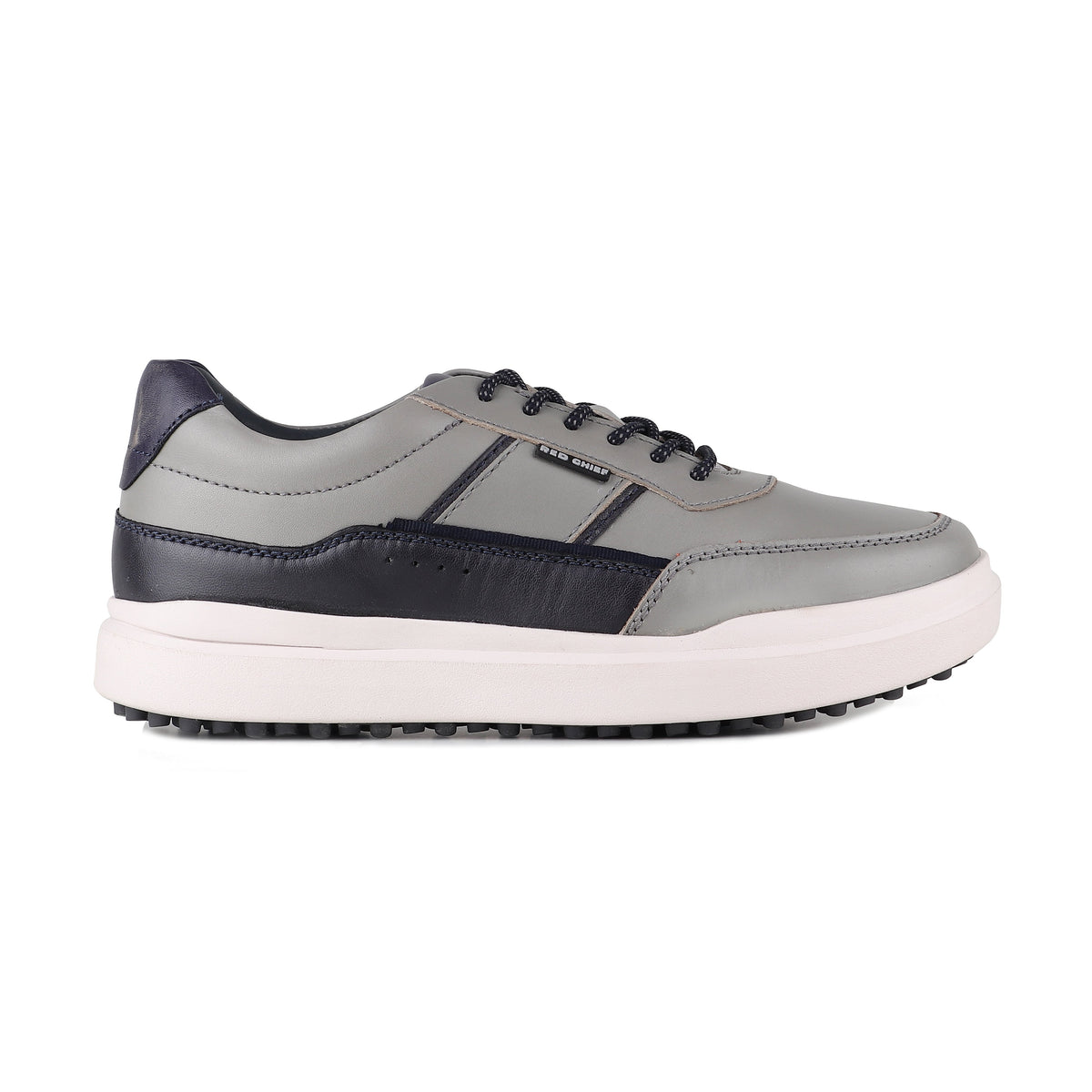 REDCHIEF Grey/Black Leather Casual Sneaker for Men RC3944 047