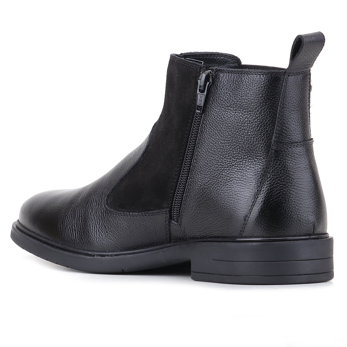 Red Chief Men's Black Leather Chelsea Boots |RC4148 001