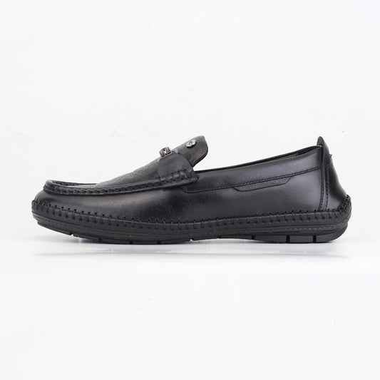 Red Chief Black Casual Loafer Shoes for Men RC4007 001