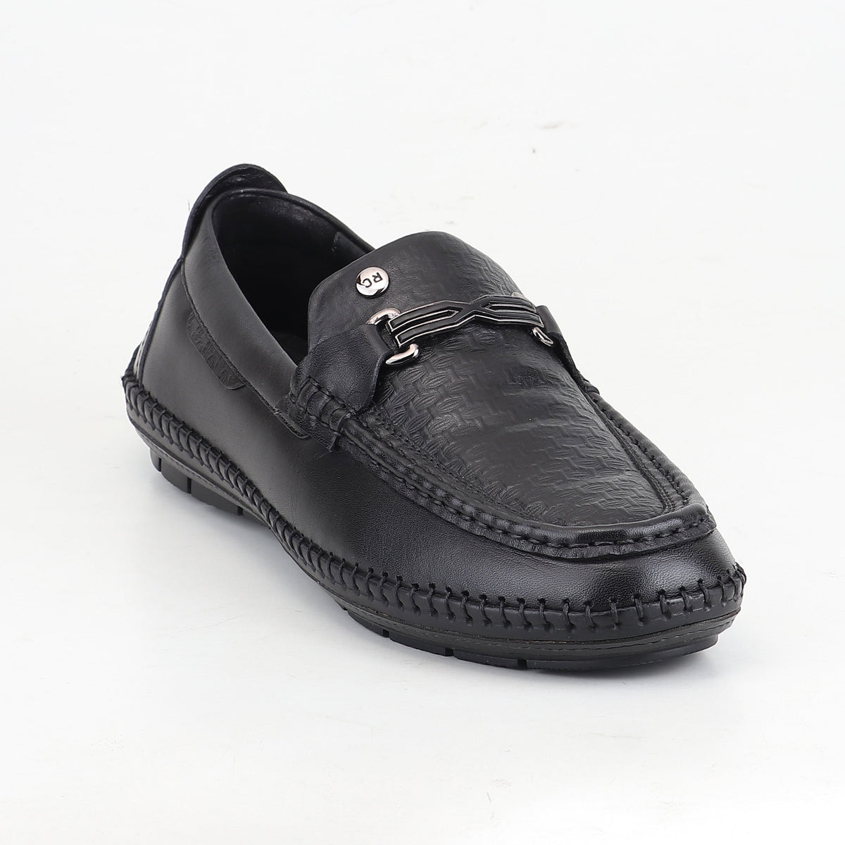 Red Chief Black Casual Loafer Shoes for Men RC4007 001