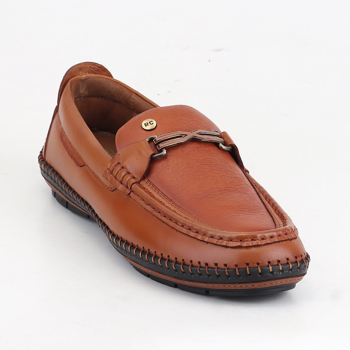 Red Chief Tan Casual Loafer Shoes for Men RC4007 006