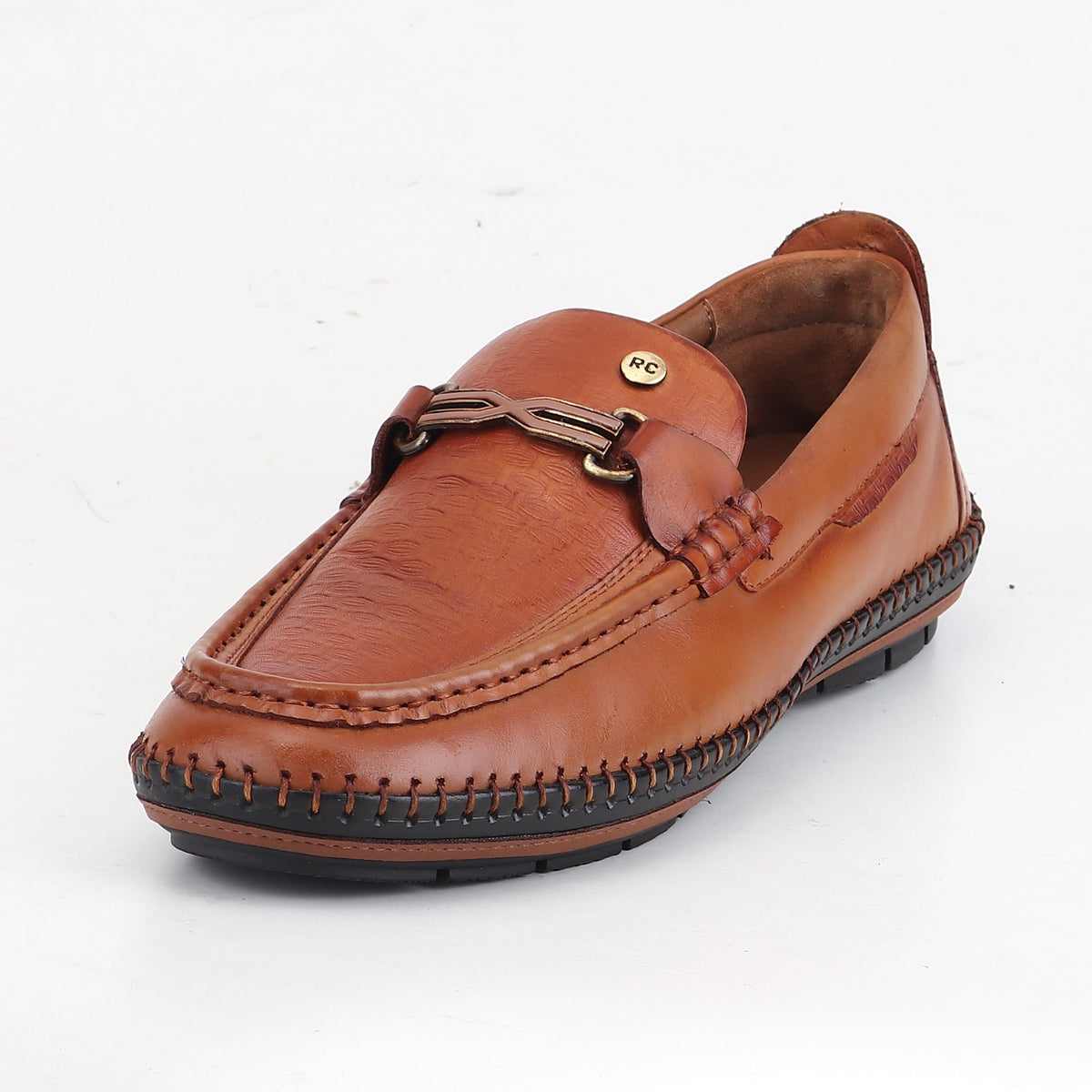 Red Chief Tan Casual Loafer Shoes for Men RC4007 006