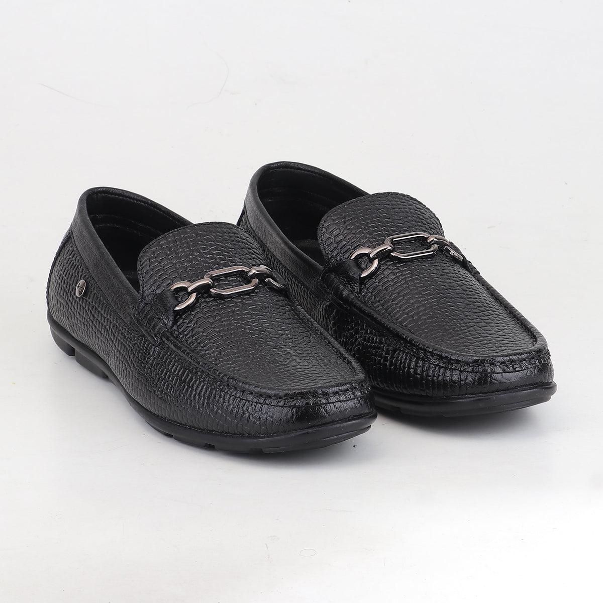 Red Chief Black Casual Loafer Shoes for Men RC4014 001