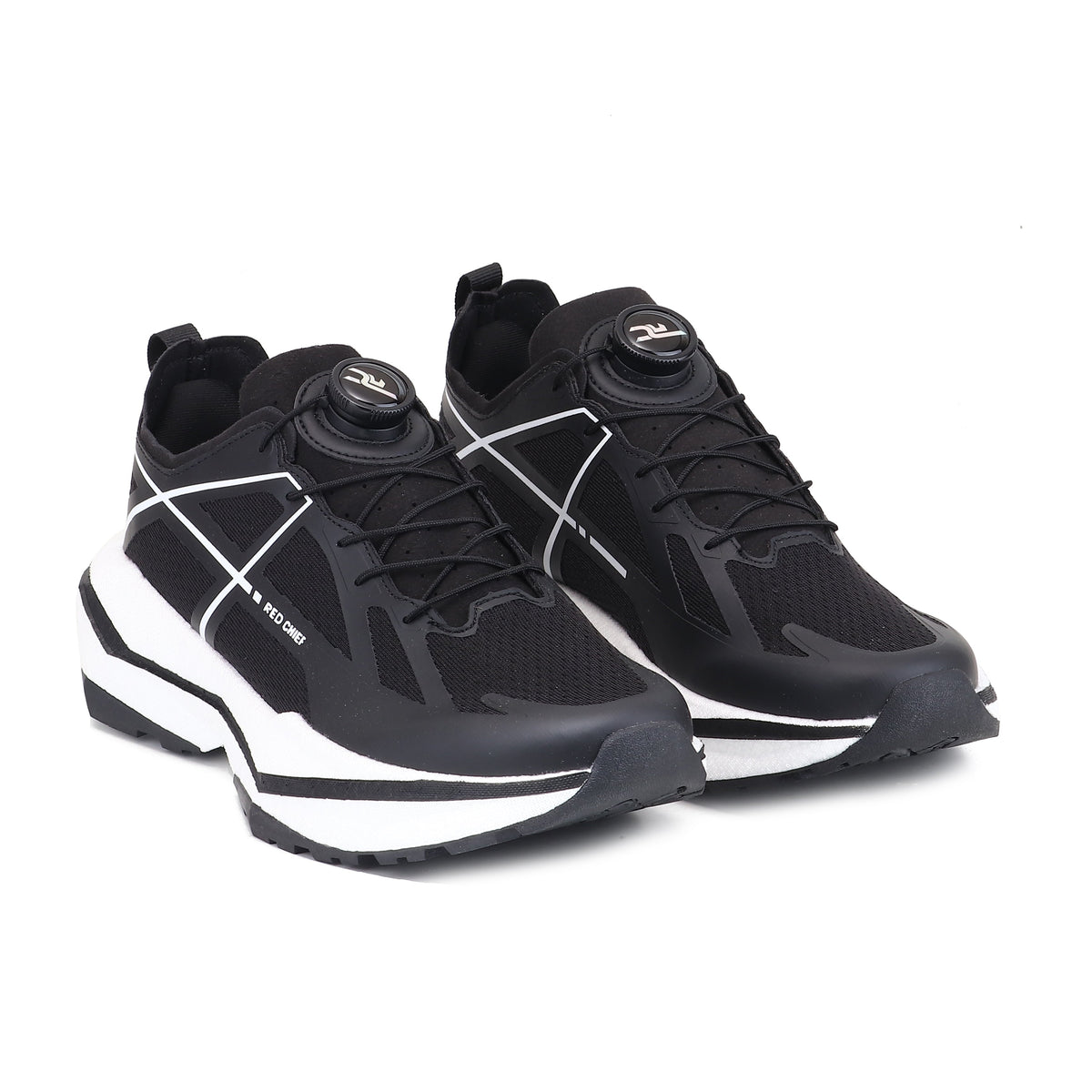 Red Chief Sports Black-Grey Hiker Shoes for Men H20042 F020