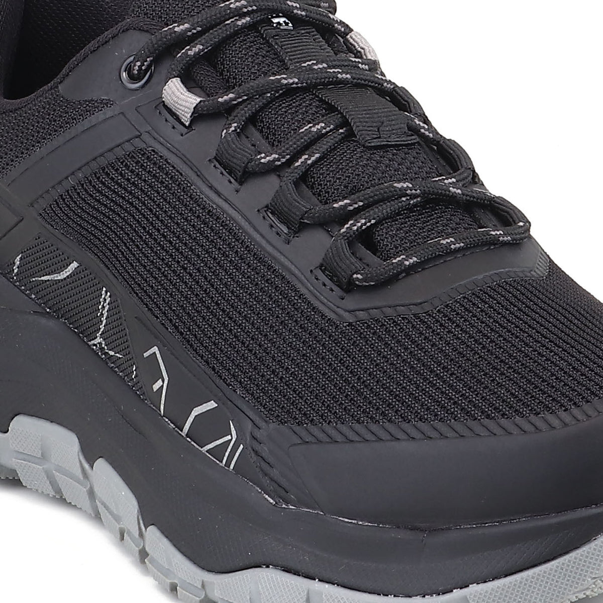 Red Chief Sports Black Color & Low Ankle Lace-Up Comfortable Hiker Shoes for Men |H20044 001