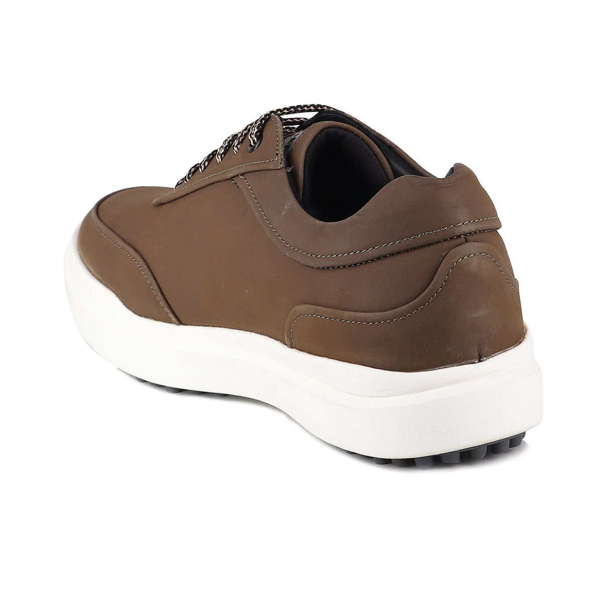 RED CHIEF Olive Leather Casual Shoes for Men RC2559 124