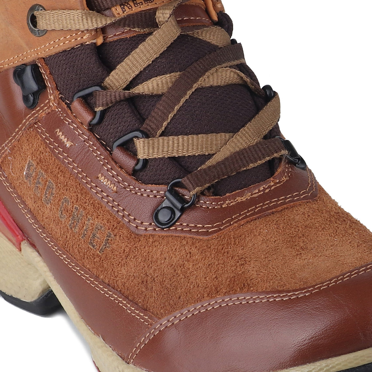 Red Chief Genuine Leather High Ankle Lace Up Casual Boot Shoes For Men |RC3051 287