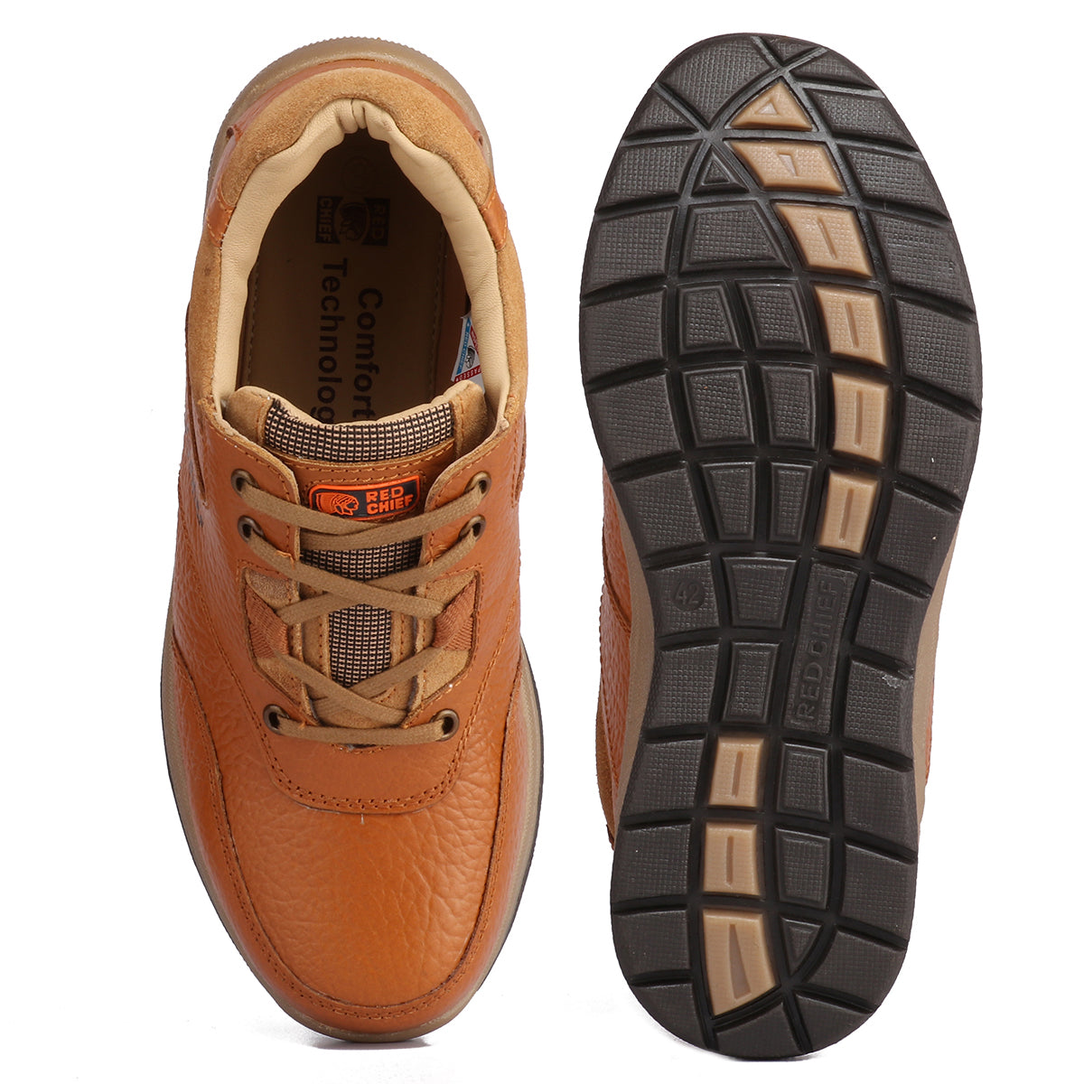 Red Chief Elephant Tan Casual Shoes for Men RC3421 107