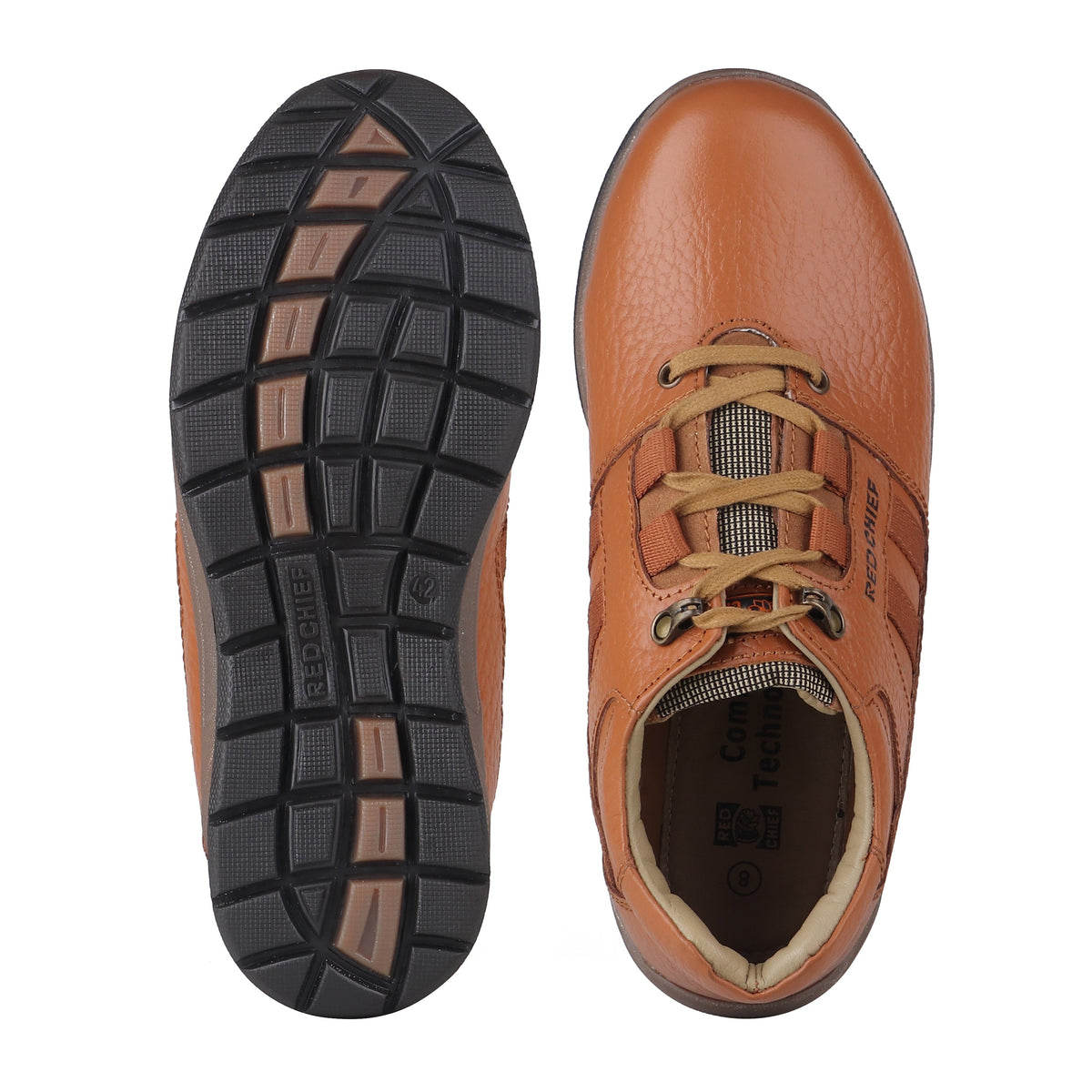 Red Chief Elephant Tan Casual Shoes for Men RC3424 107
