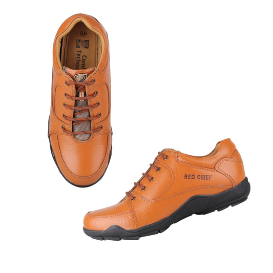 Red Chief Elephant Tan Casual Shoes for Men RC3429 107