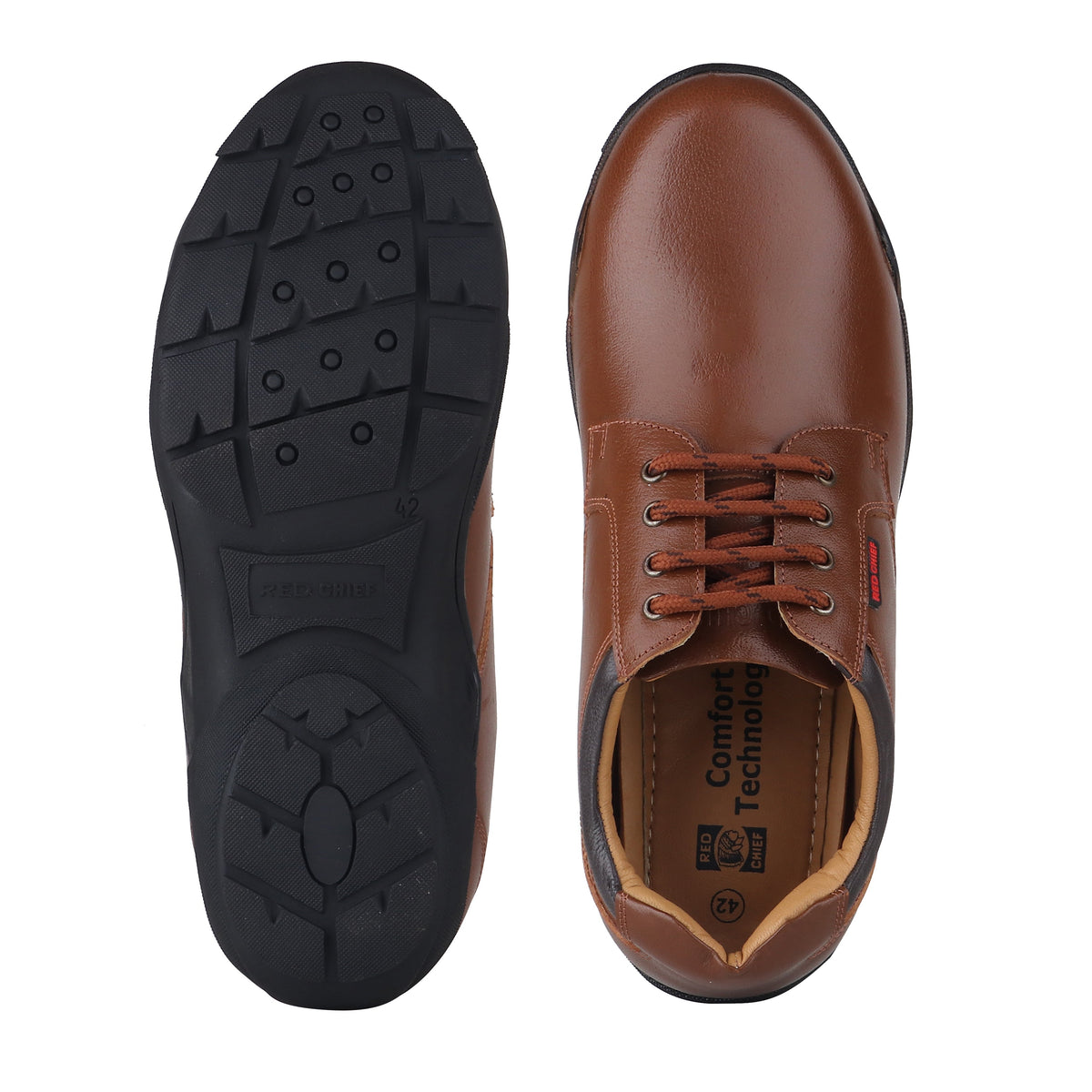 Red Chief Elephant Tan Casual Shoes for Men RC3431 107