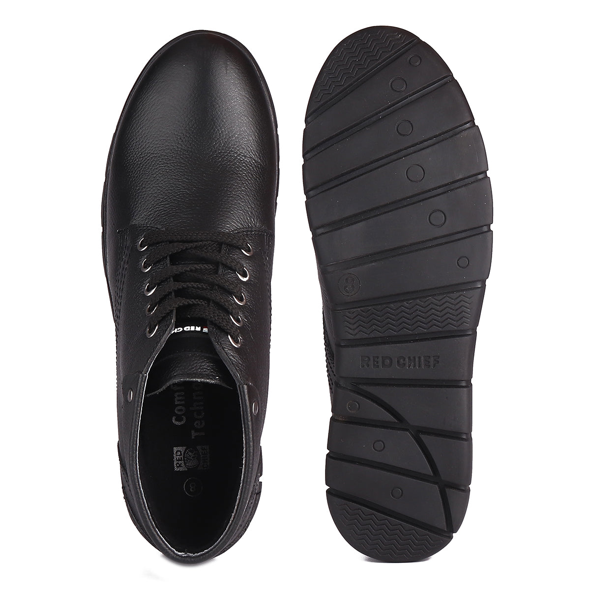 Red Chief Black Casual Shoes for Men RC3508 001