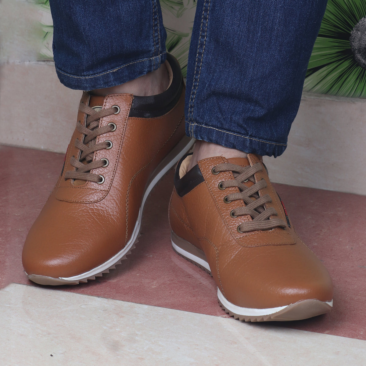 Red Chief Elephant Tan Casual Shoes for Men RC3522 107