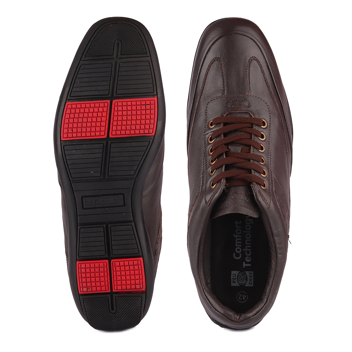 Red Chief Brown Casual Sneaker Shoes for Men RC3754 003