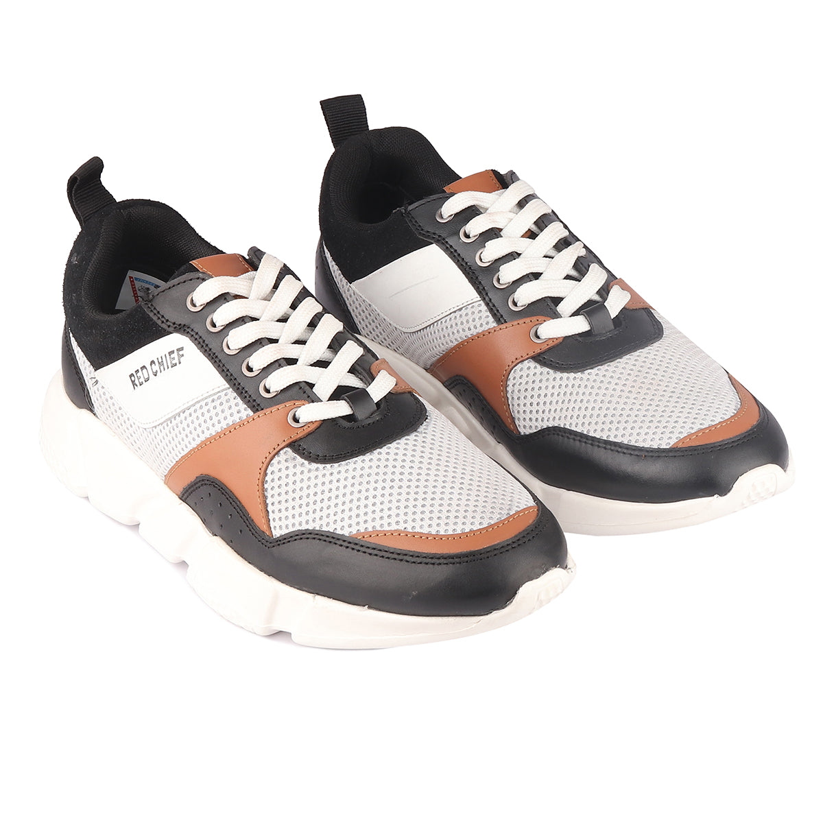 Red Chief Black/Gray Casual Shoes for Men RC3821 104