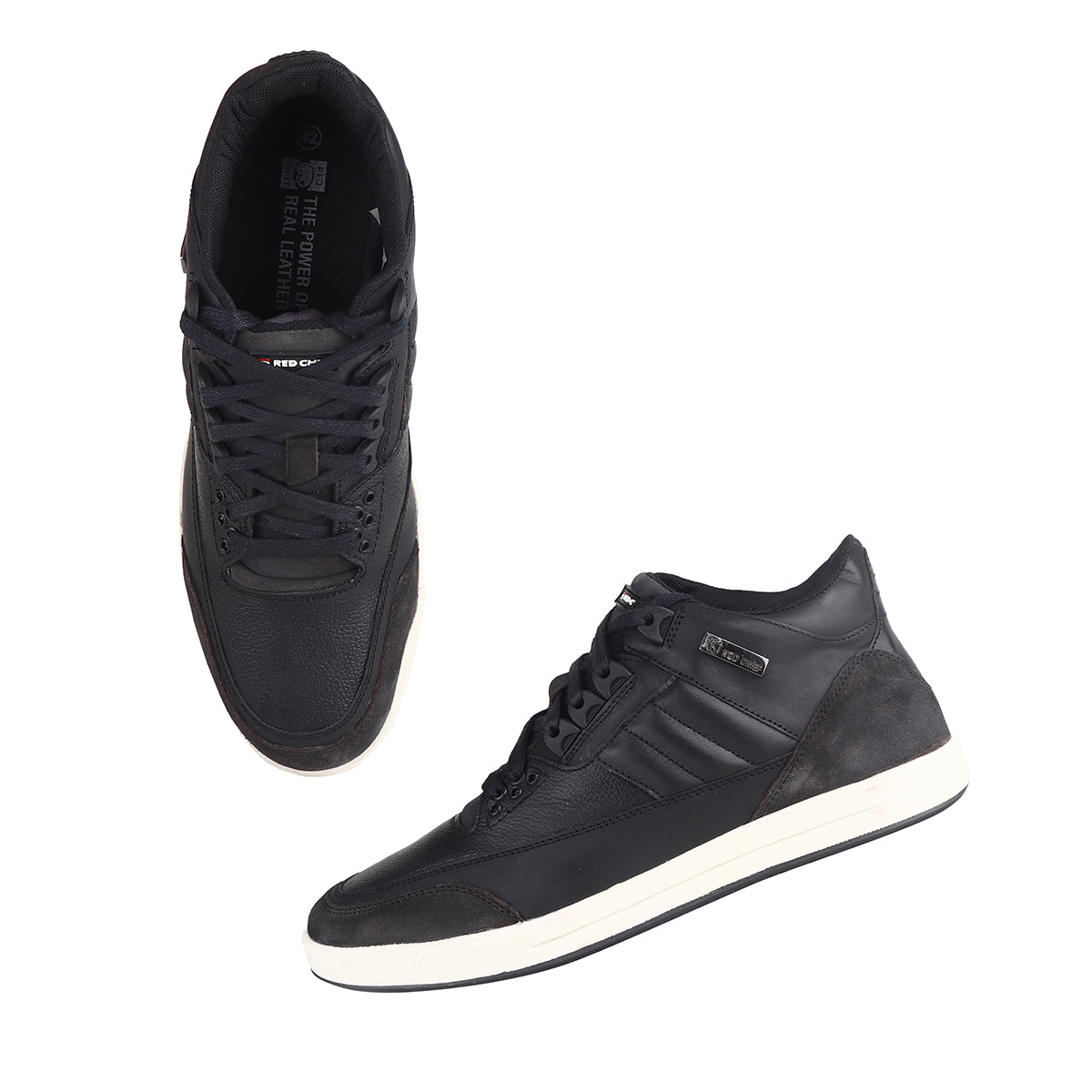 Red Chief Black Casual Sneaker Shoes for Men RC3891 001