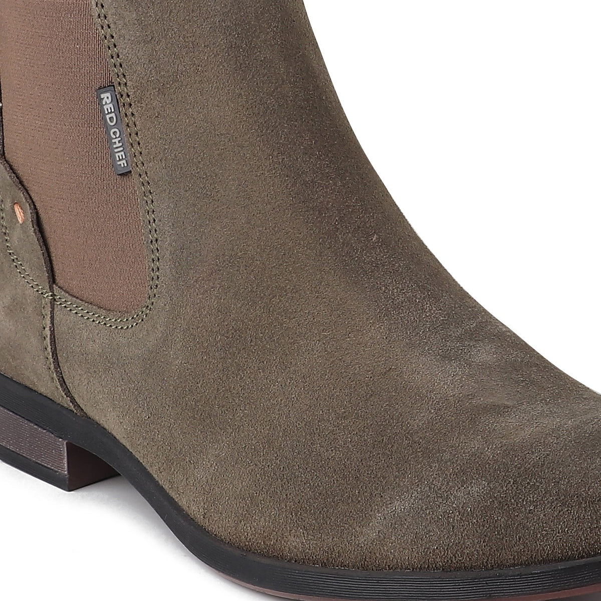 Red Chief Light Olive Casual Boot for Men RC3896 G0044
