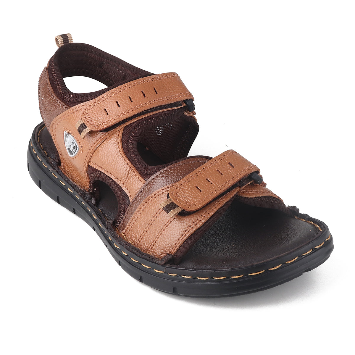 RED CHIEF Tan Leather Sandal for Men RC3911 006