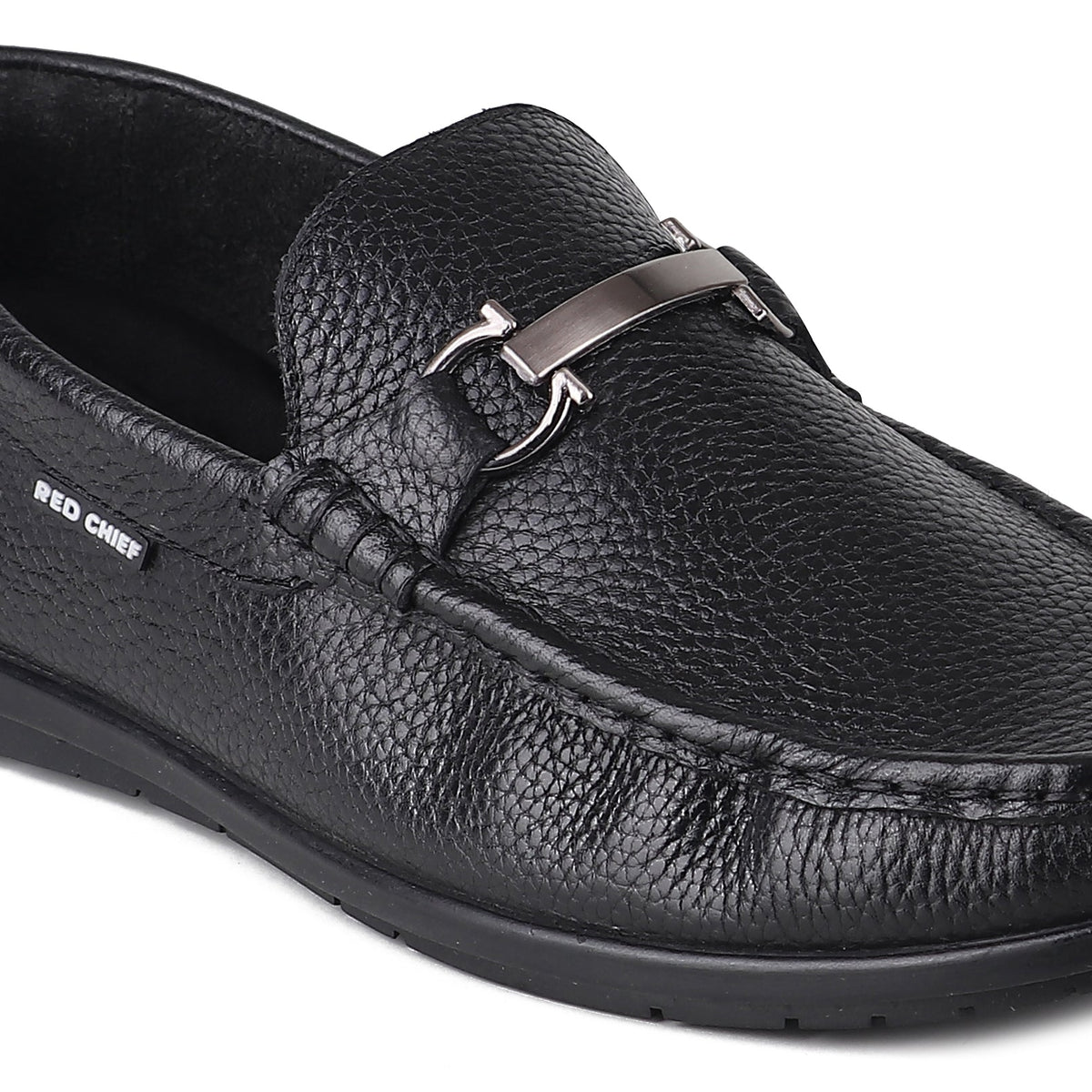 Red Chief Black Casual Loafer Shoes for Men RC3948 001