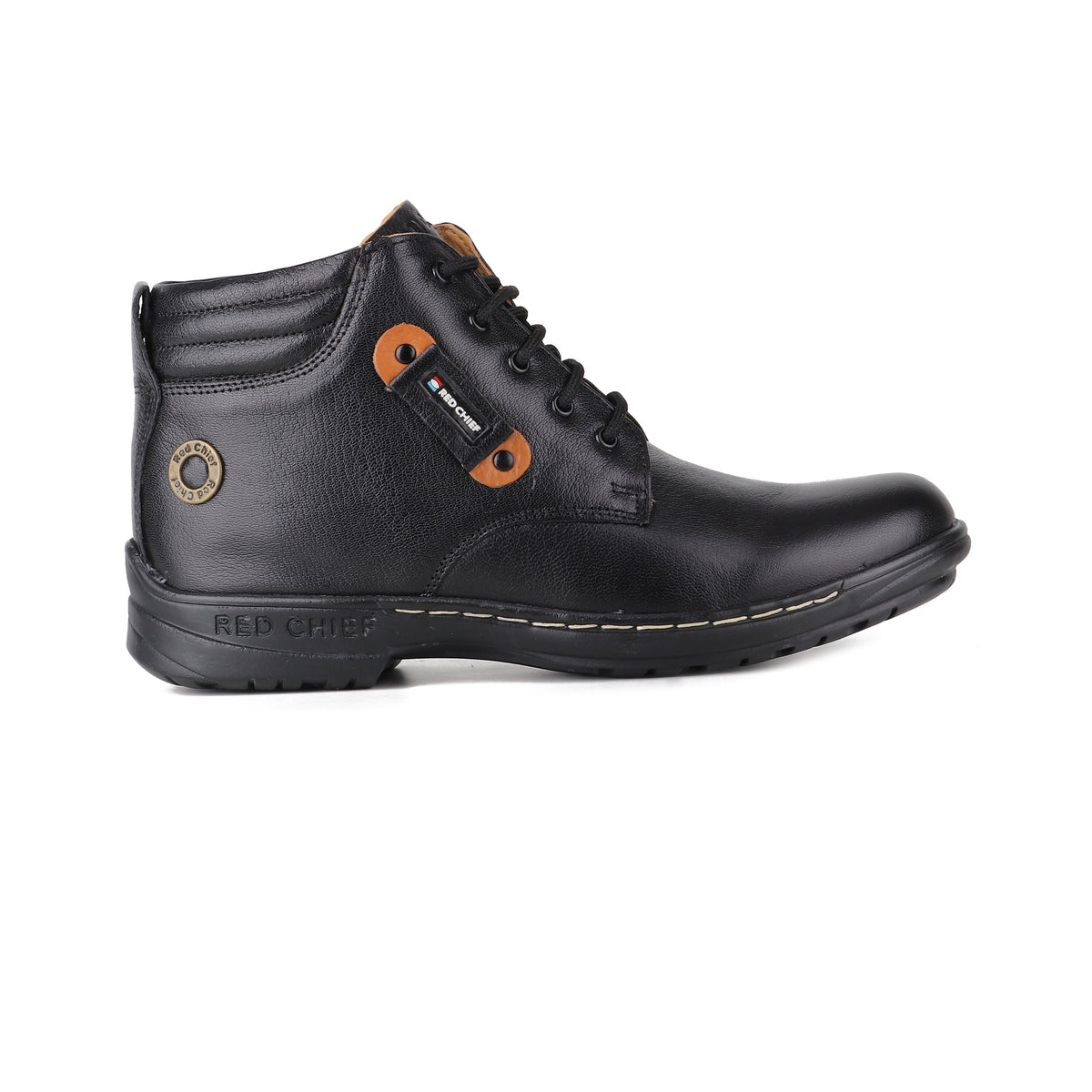 Red Chief Black Casual Boot Shoes for Men RC6011 001