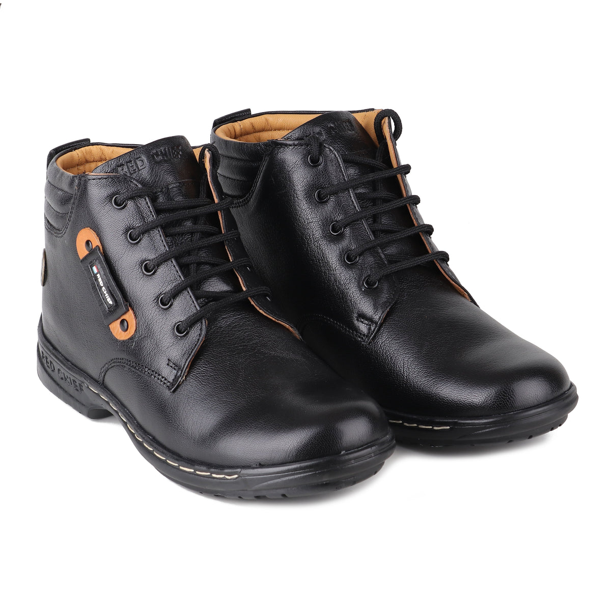 Red Chief Black Casual Boot Shoes for Men RC6011 001