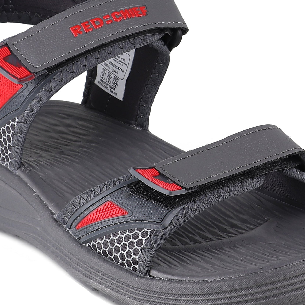 Red Chief Grey Sandal for Men SM802 174