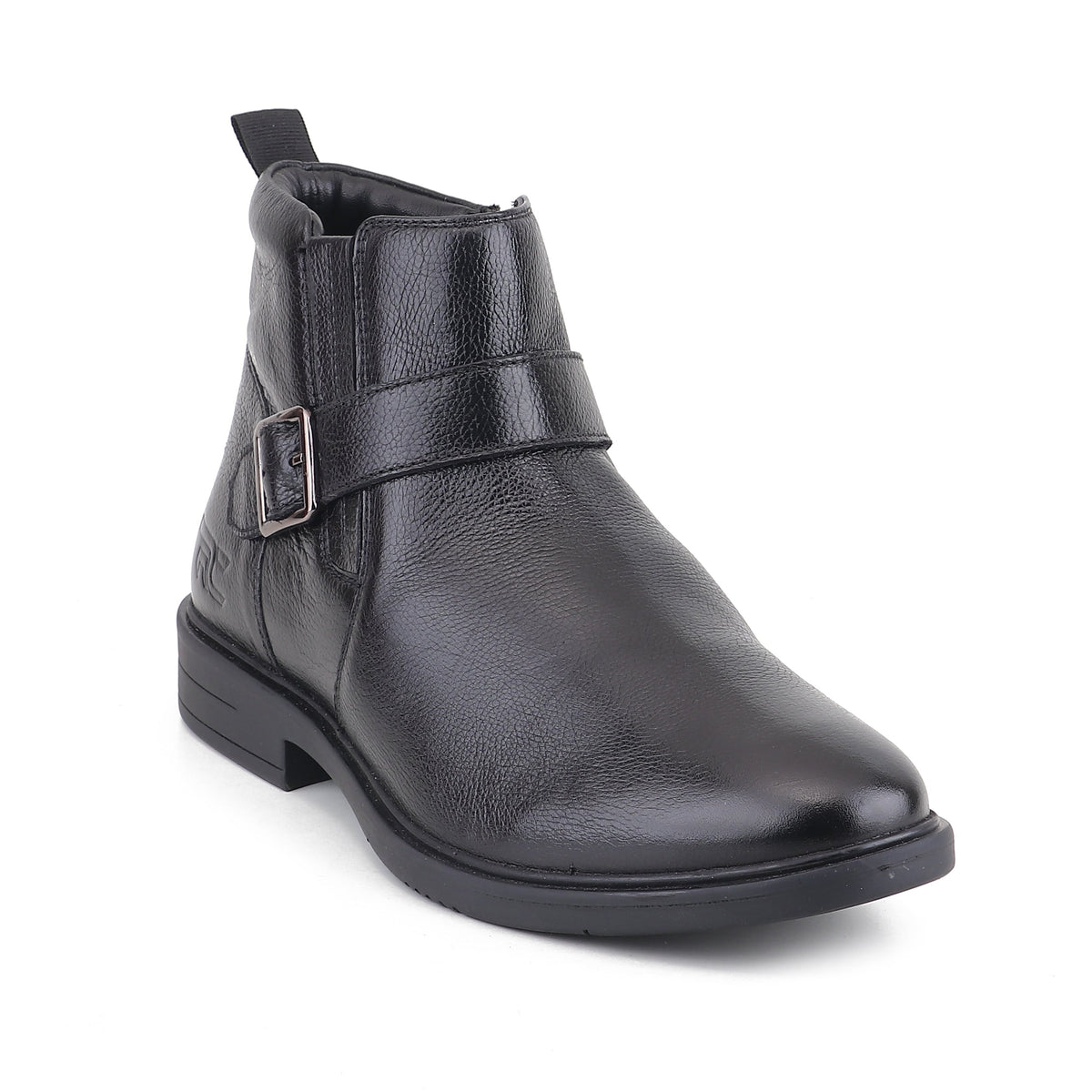 Red Chief Black Formal Chelsea Boot Shoes for Men RC4072 001