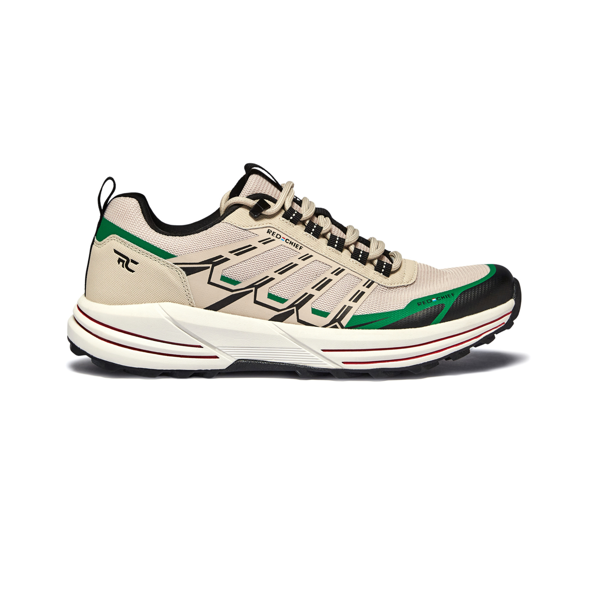 Red Chief Sports Travosole White-Green Hiker Shoes For Men H20040 F043