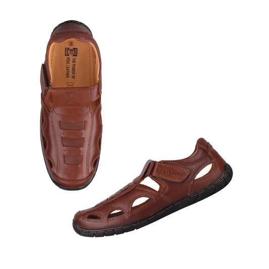 Red Chief Tan Sandal for Men RC547 287