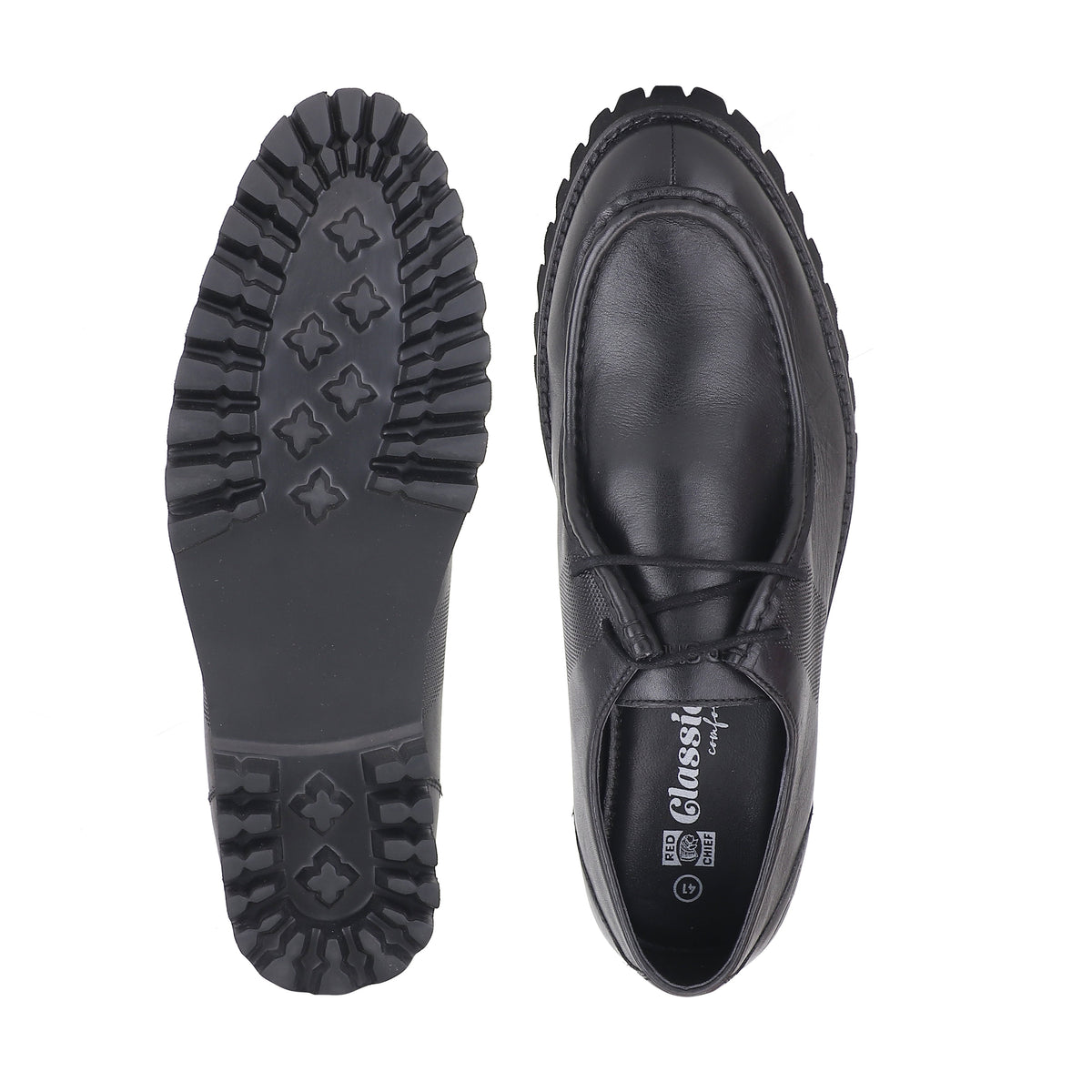 Red Chief Black Casual Shoes for Men RC4016 001