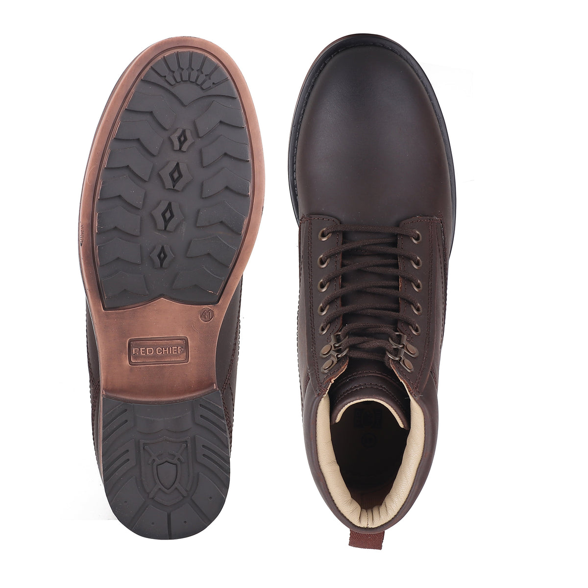 Red Chief Brown Casual Boot Shoes for Men RC4061 003